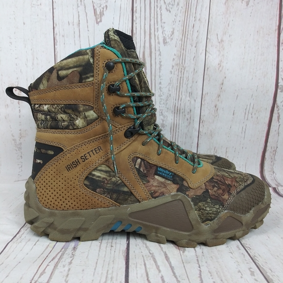 Red Wing Irish Setter Hunting Boots Sz 11 M Camouflage ScentBan Waterproof 400g - Picture 1 of 16
